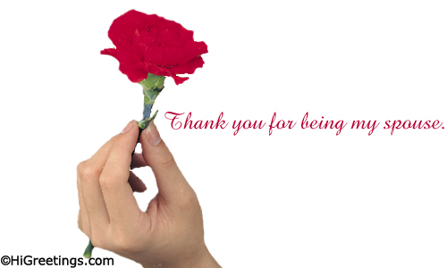 Thanks Spouse, Husband And Wife eCards, Husband And Wife Greeting Cards from Thanks Spouse, Husband And Wife eCards, Husband And Wife Greeting Cards from